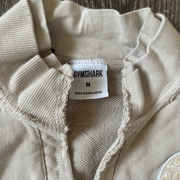 Gymshark Cream Zip Up Sweater - Picture 2 of 4